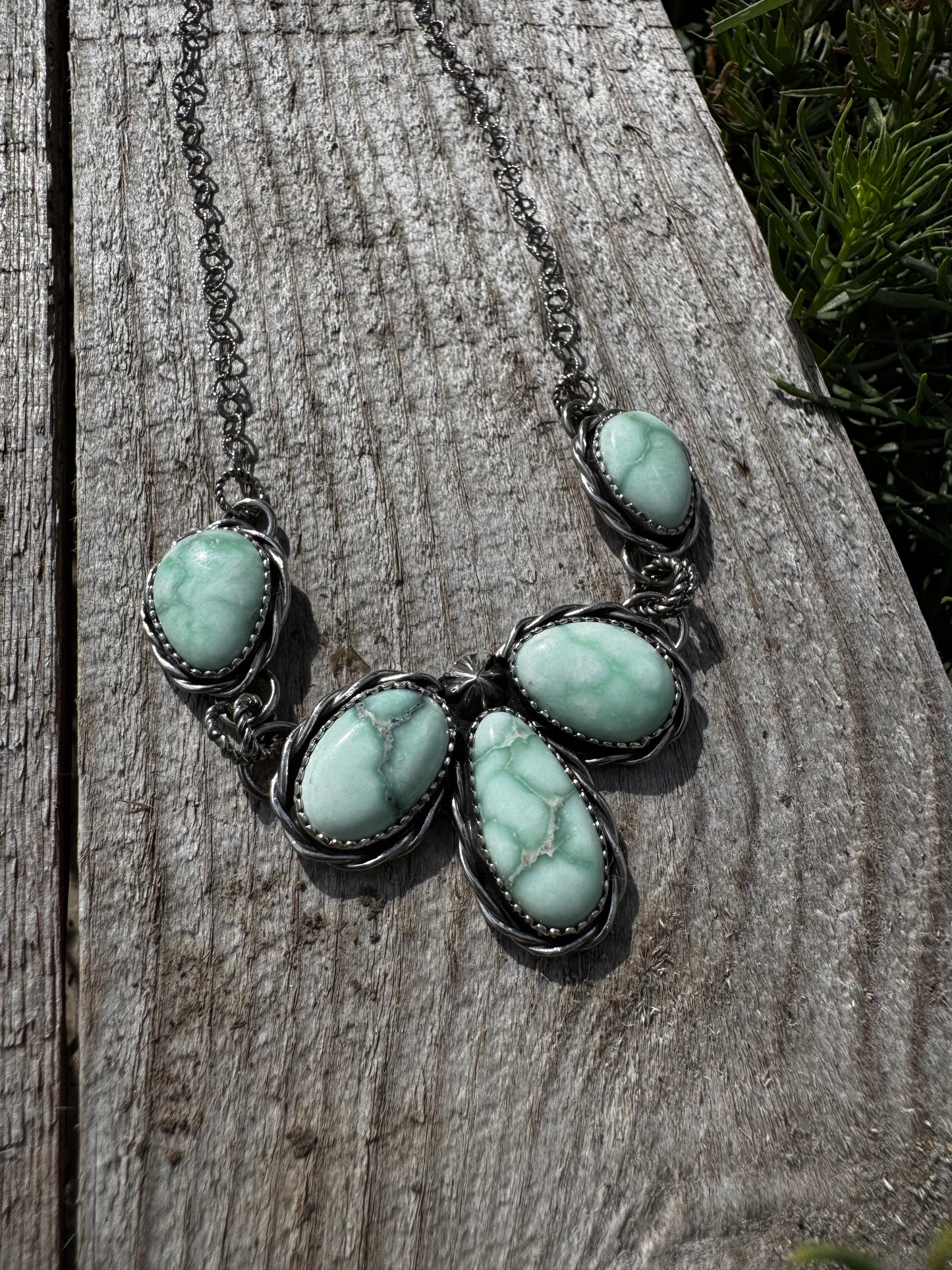 Paloma Dainty Cluster Necklace