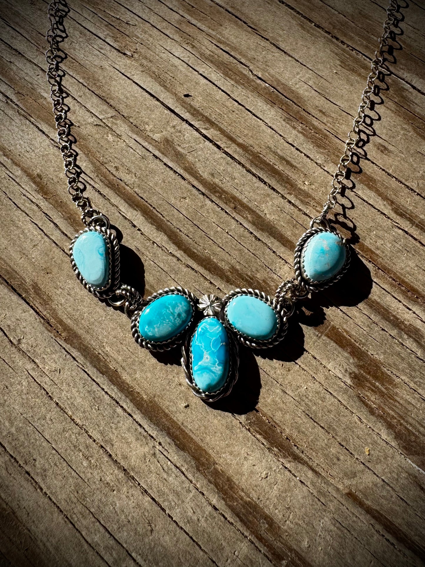 Blue Ridge Dainty Cluster Necklace