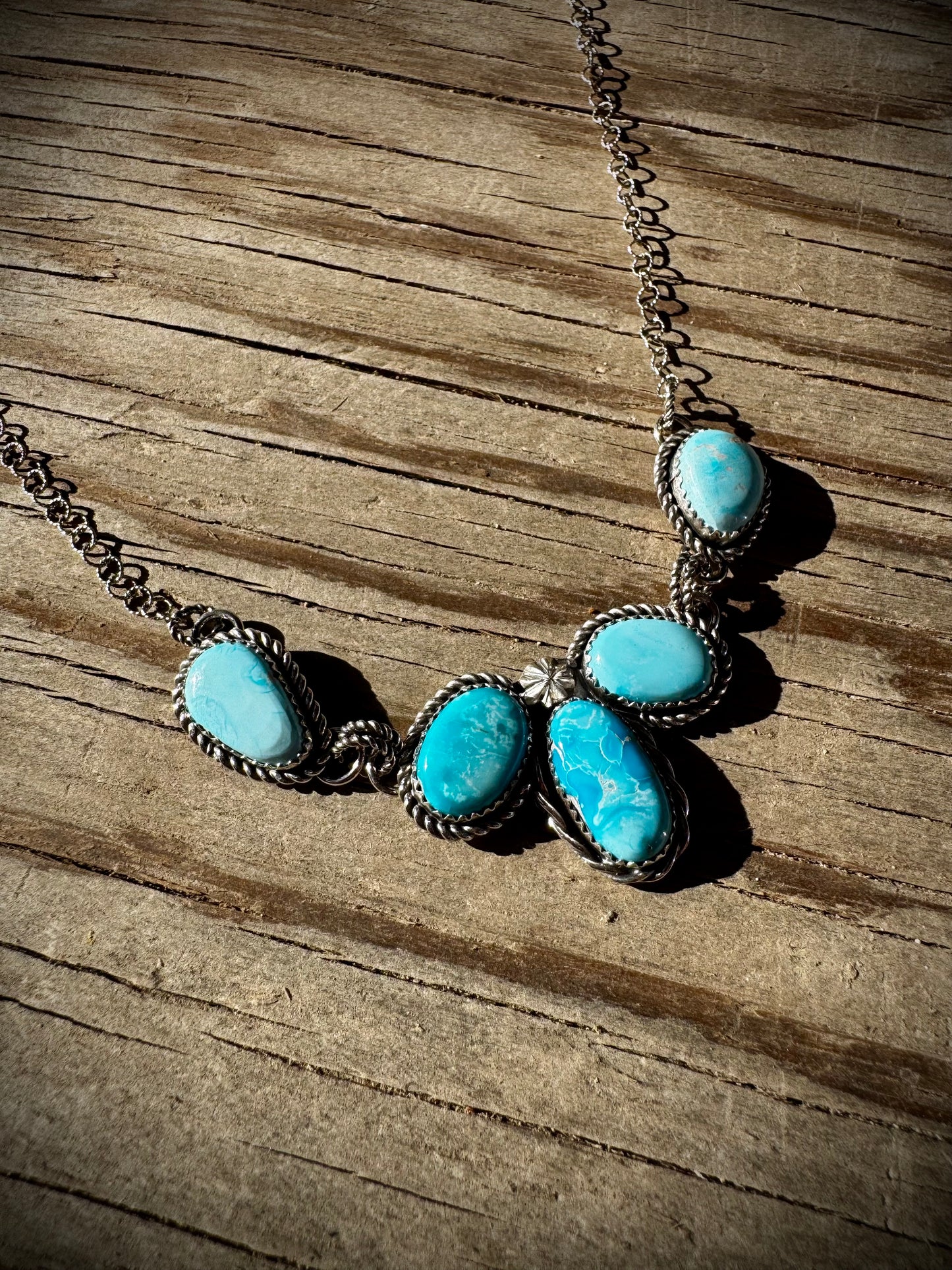Blue Ridge Dainty Cluster Necklace