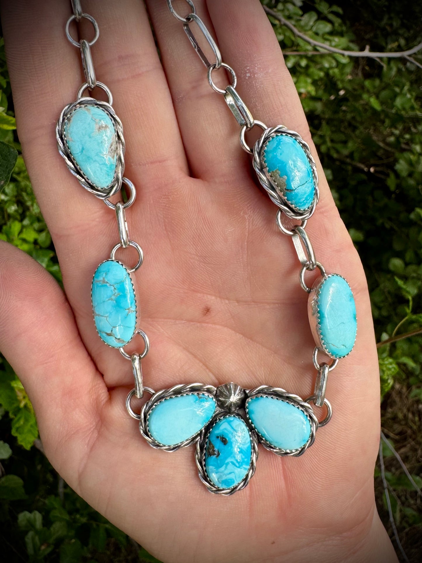 Blue Ridge Petal Choker Necklace