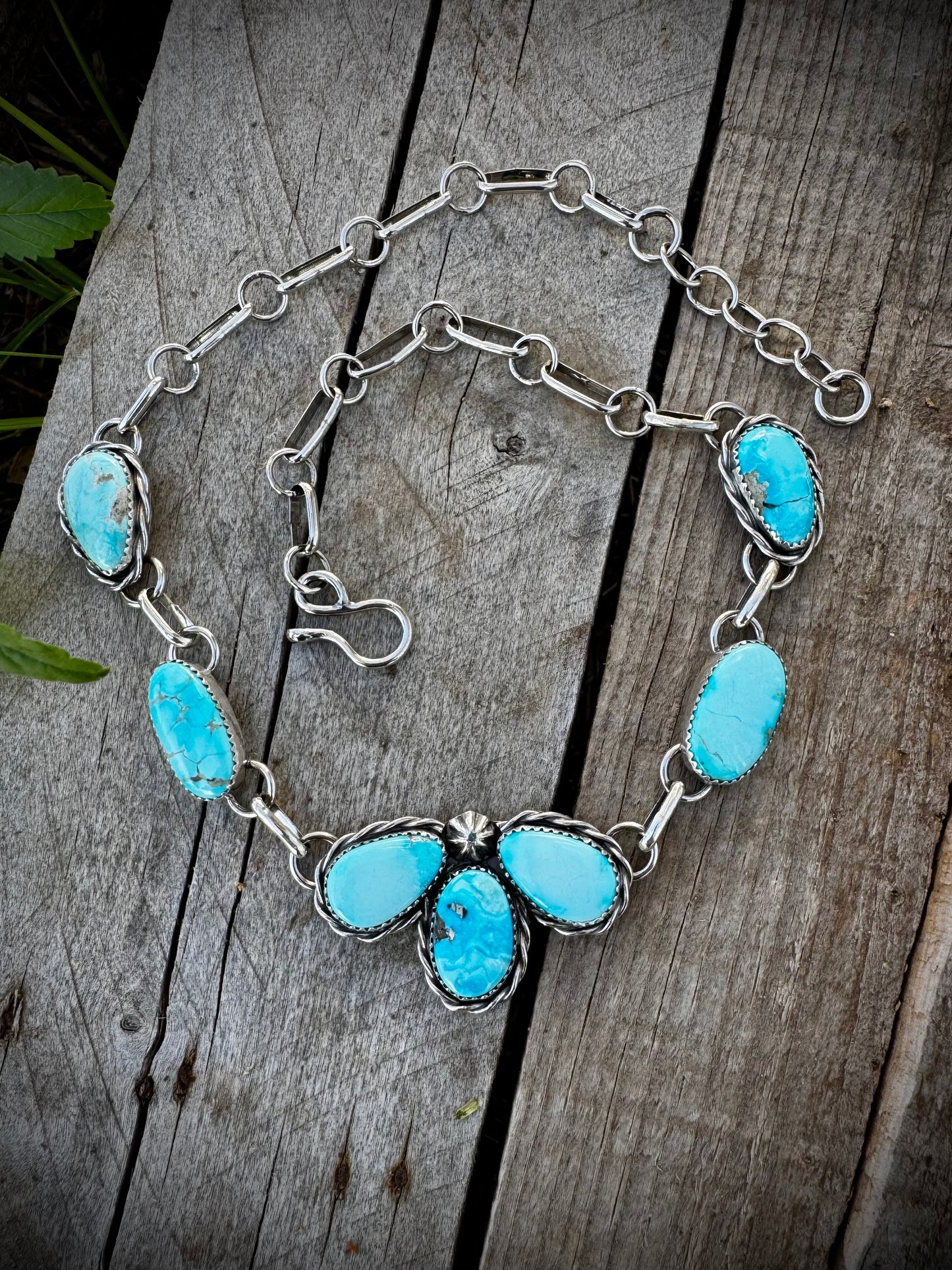 Blue Ridge Petal Choker Necklace