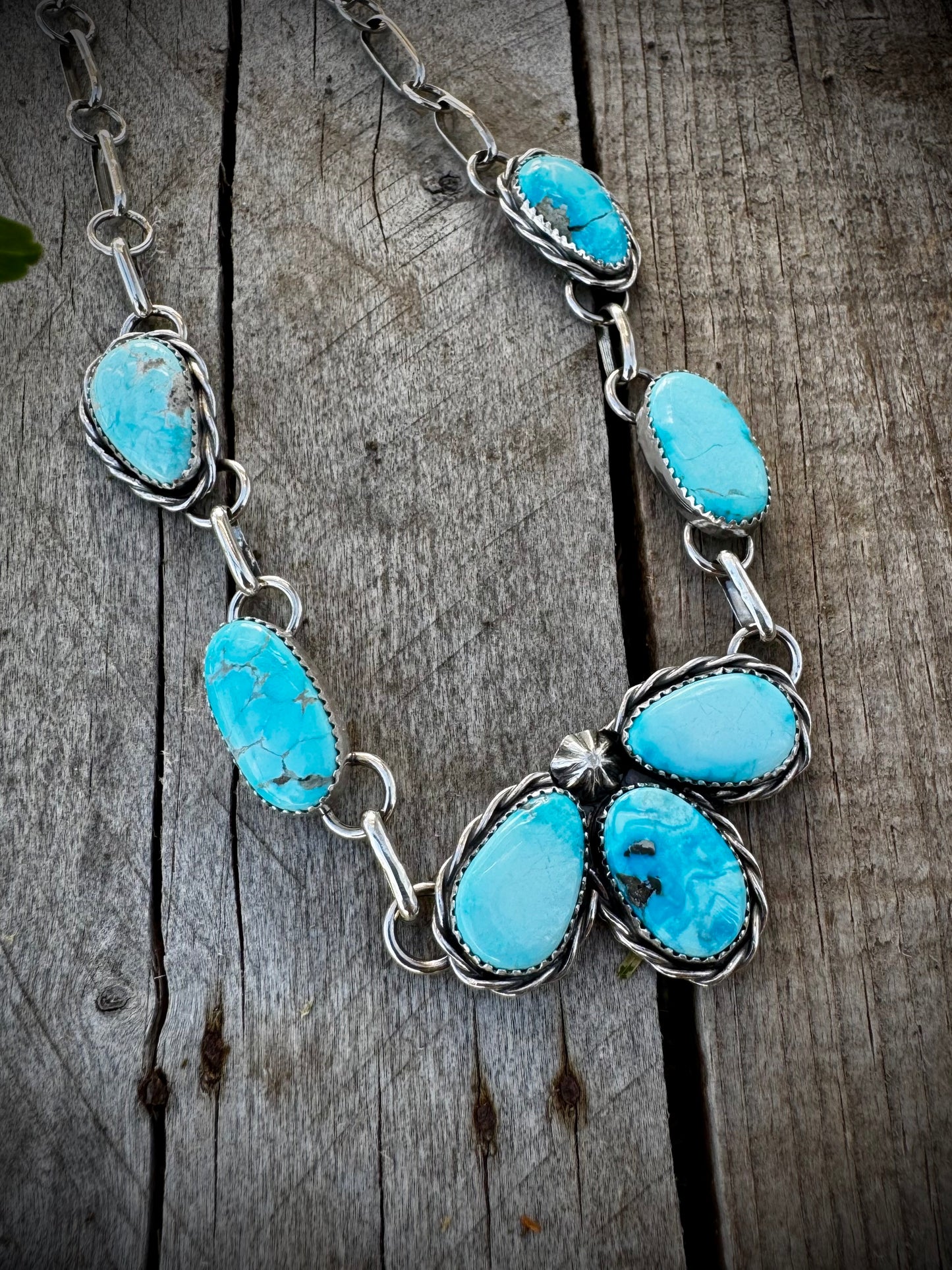 Blue Ridge Petal Choker Necklace