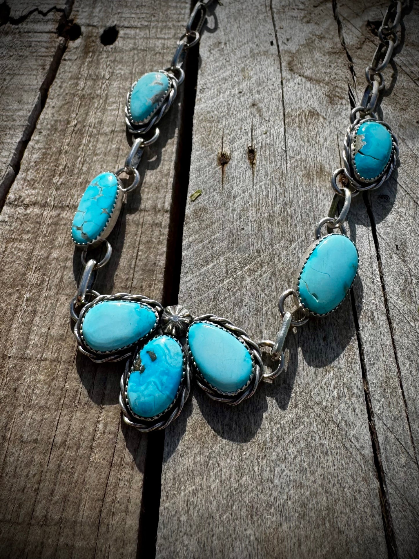 Blue Ridge Petal Choker Necklace