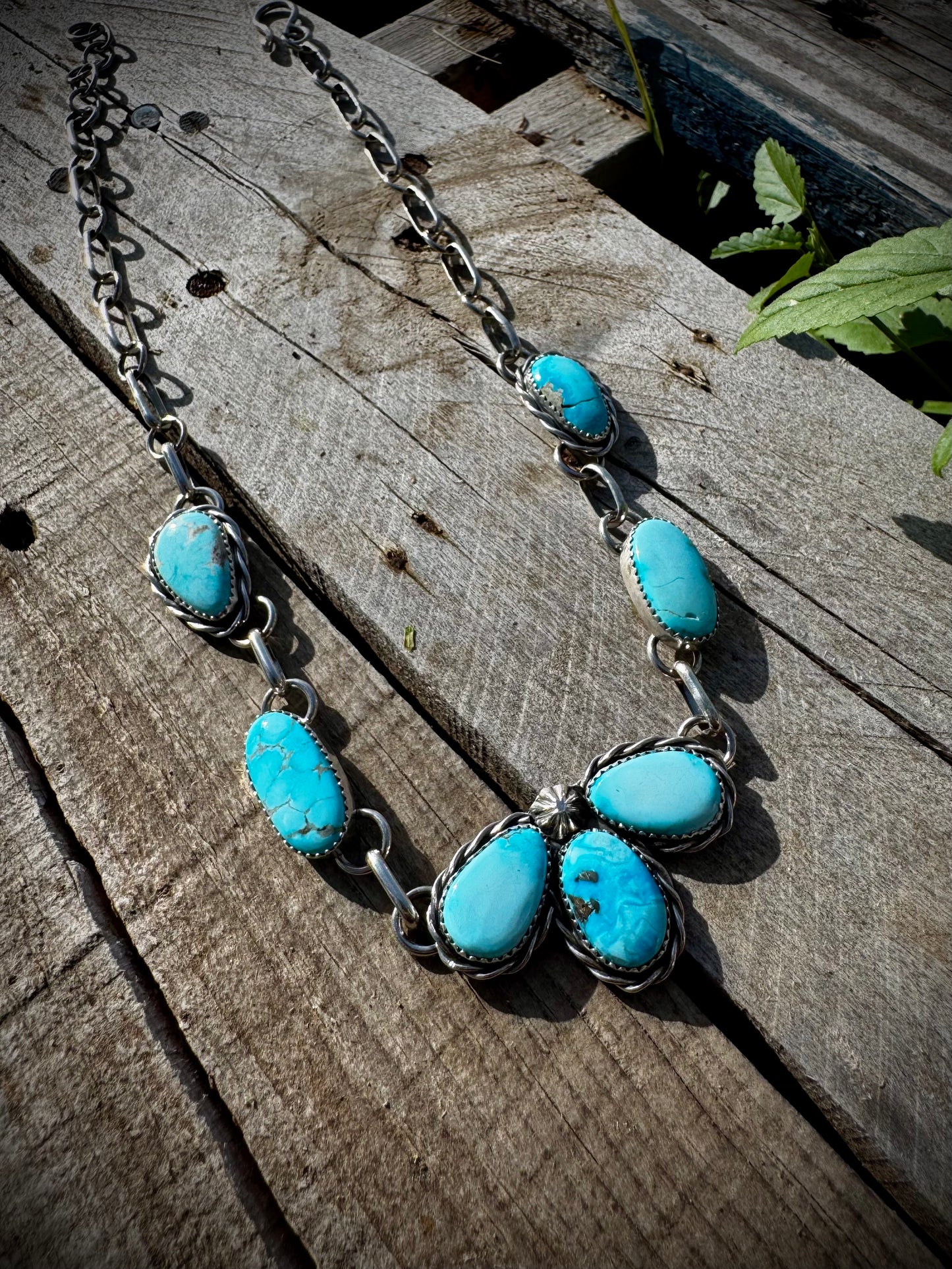 Blue Ridge Petal Choker Necklace