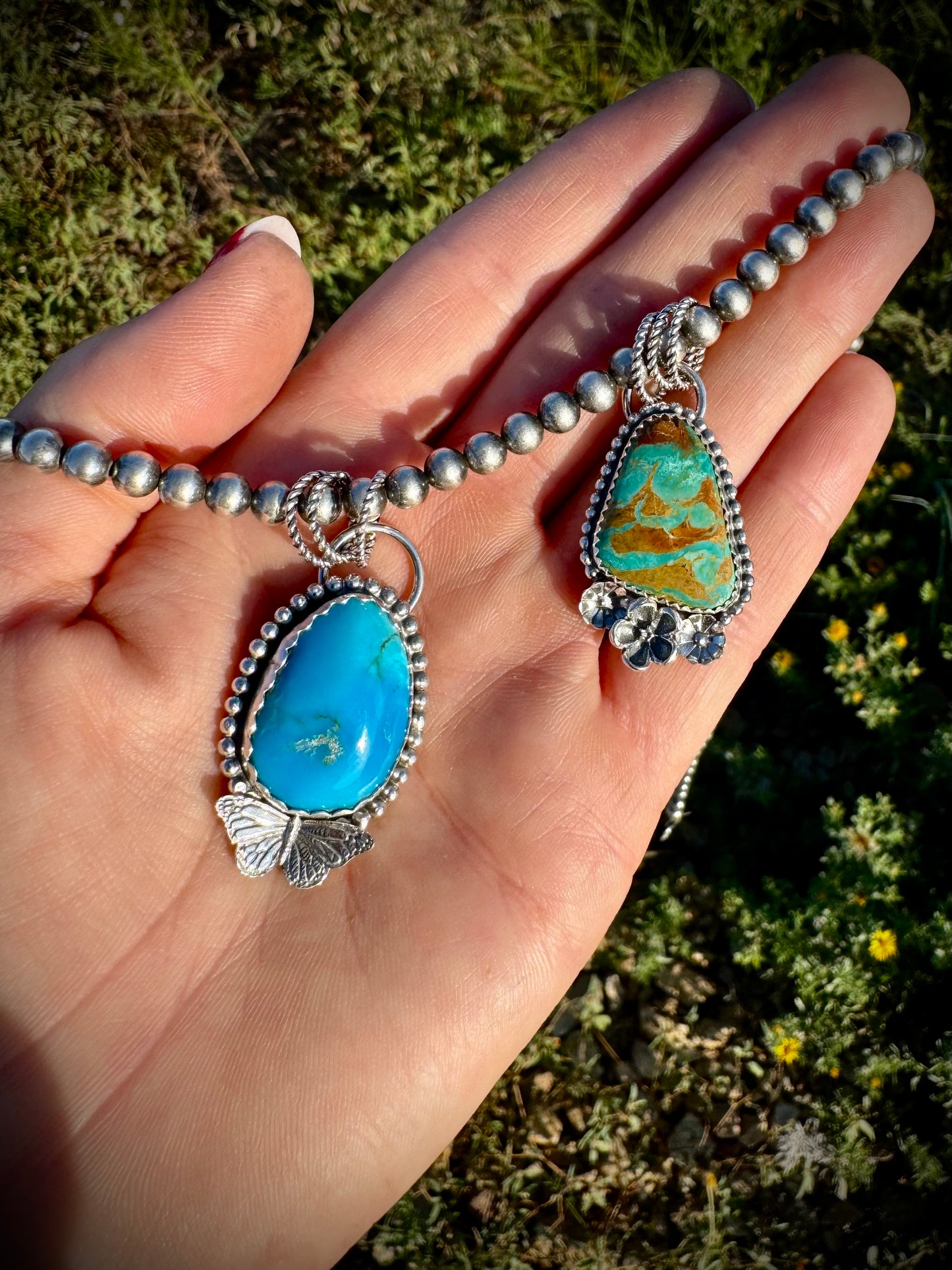 Kingman Butterly Season Pendants