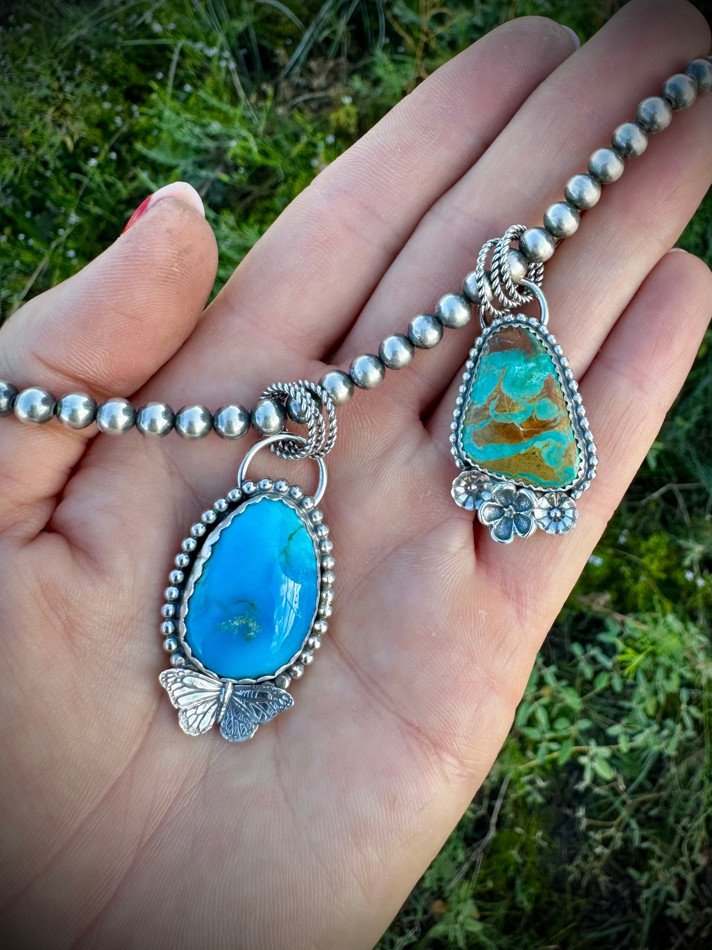 Kingman Butterly Season Pendants