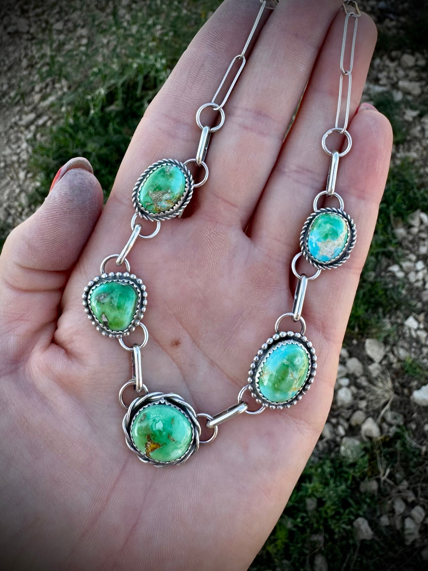 Daintier Choker with Sierra Bella Turquoise