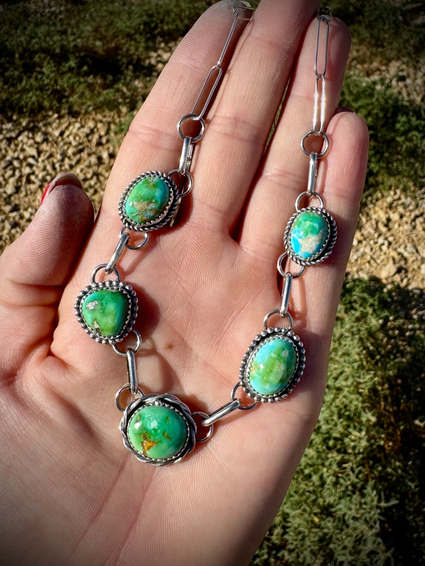 Daintier Choker with Sierra Bella Turquoise