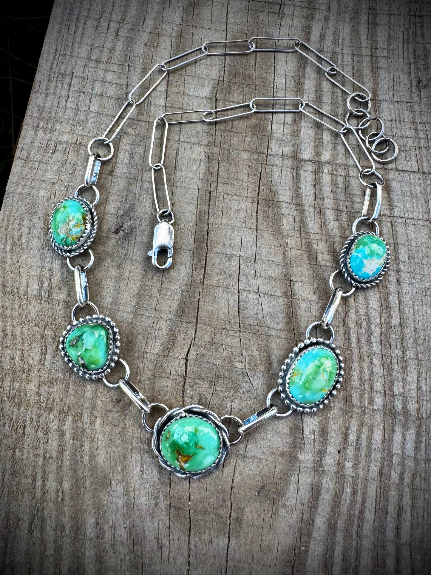 Daintier Choker with Sierra Bella Turquoise