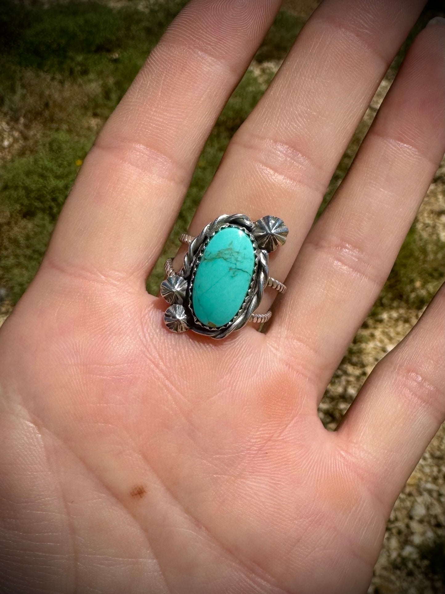 Tyrone Turquoise Ring