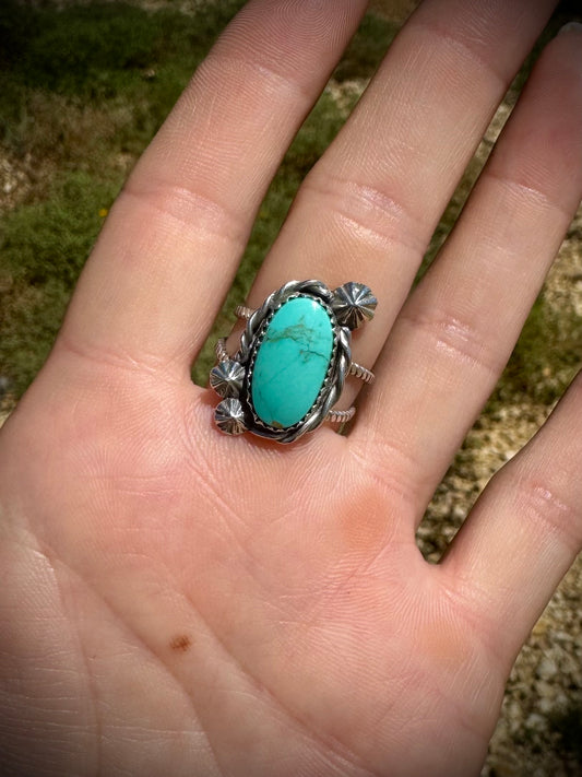 Tyrone Turquoise Ring