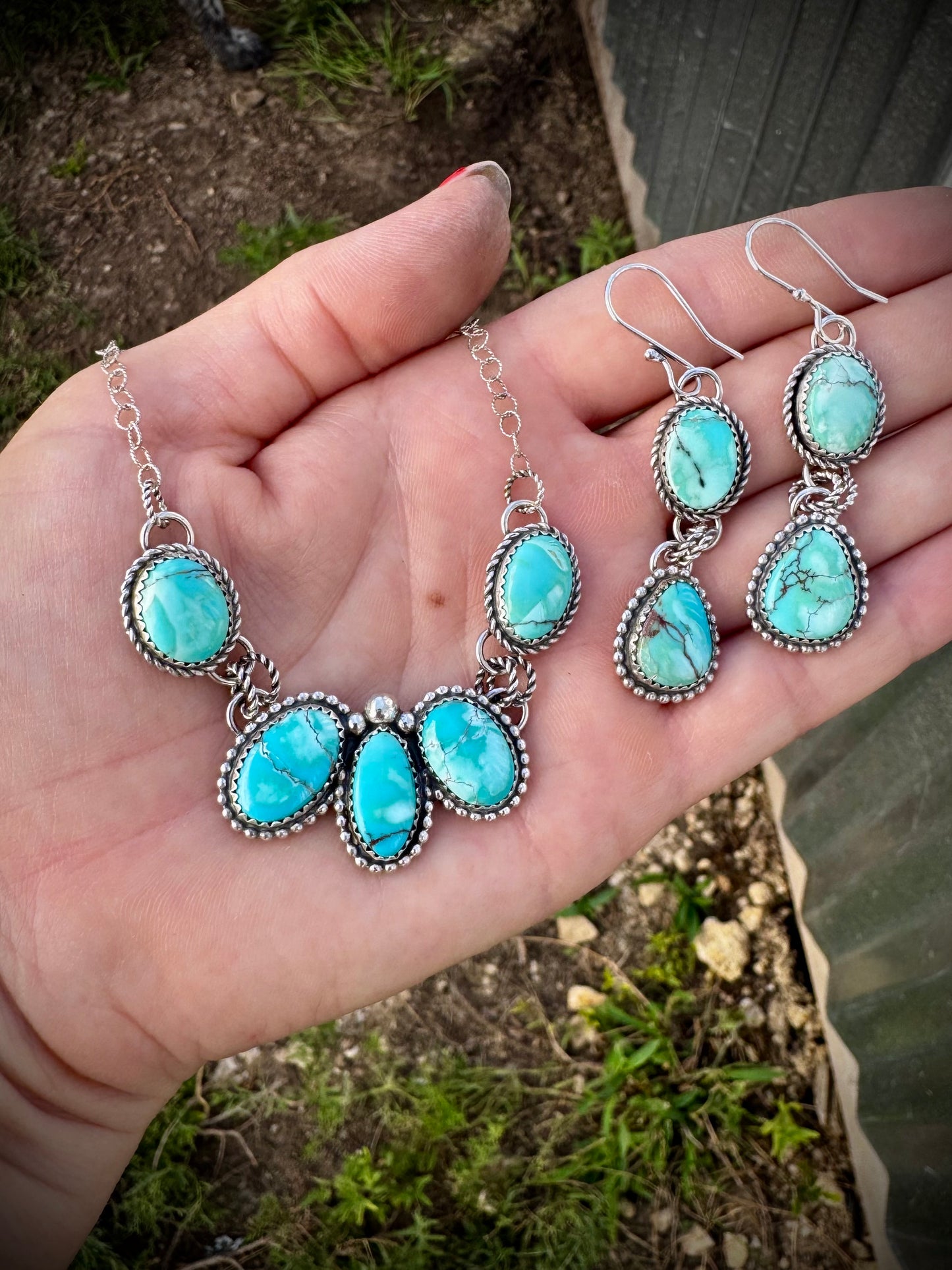 Egyptian Turquoise Set