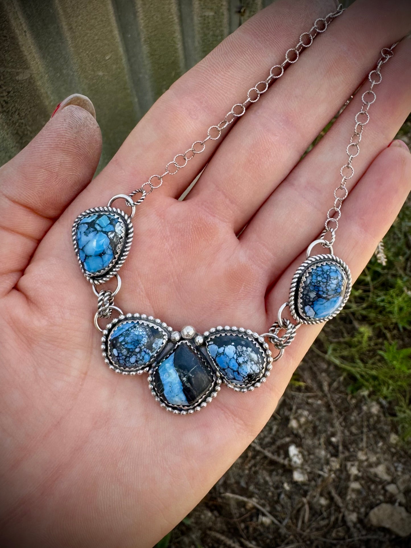 Lavendar Vantasselite Dianty Necklace