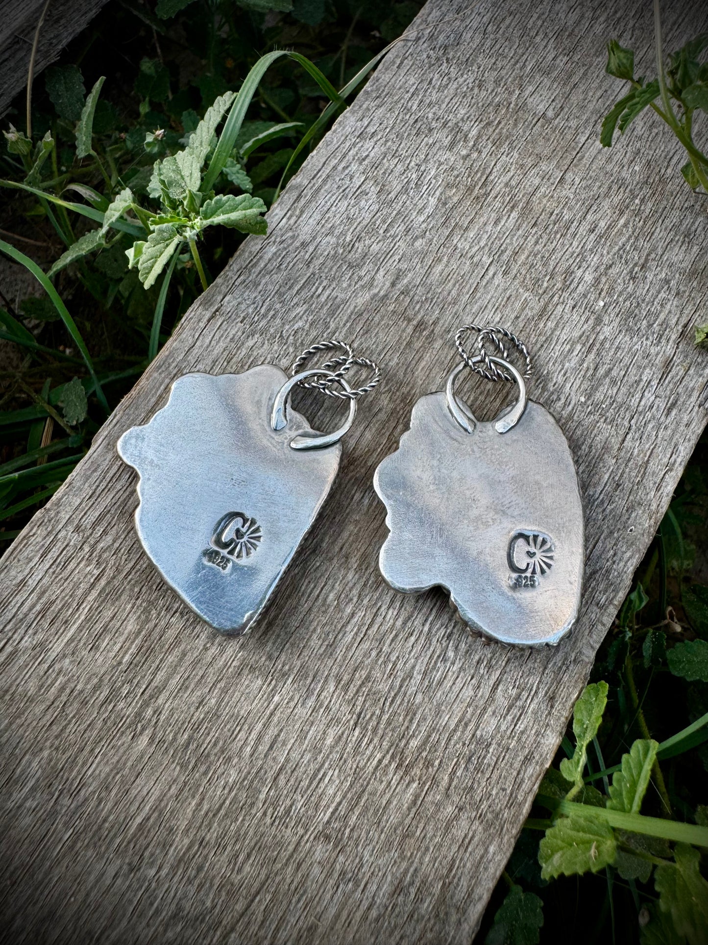 Leopard Jasper Pendants