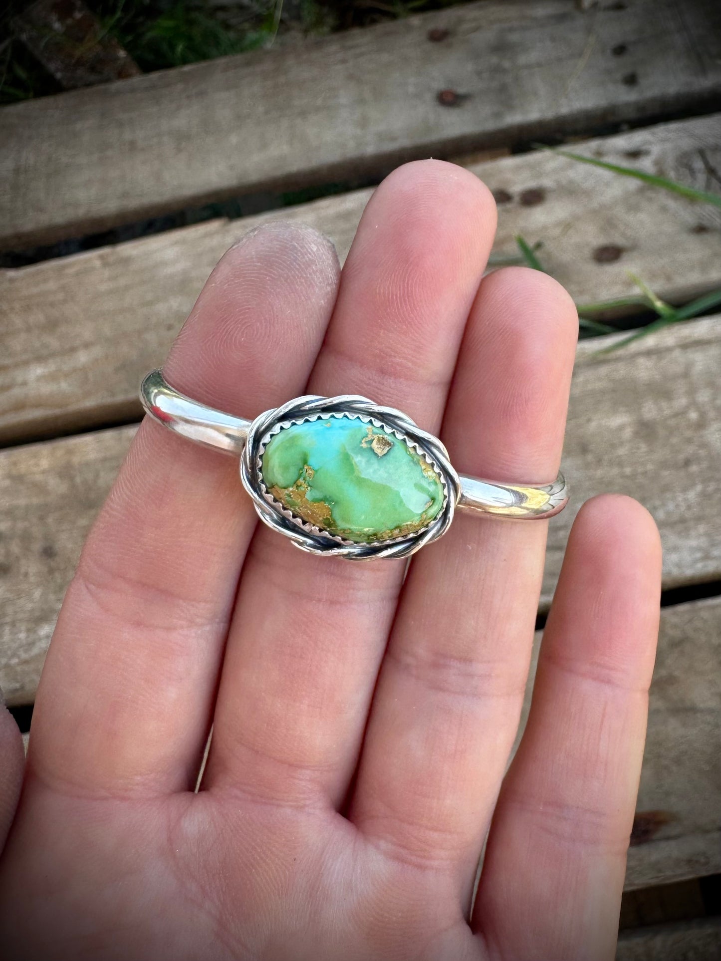 Sonoran Mountain Toddler Cuff Bracelet