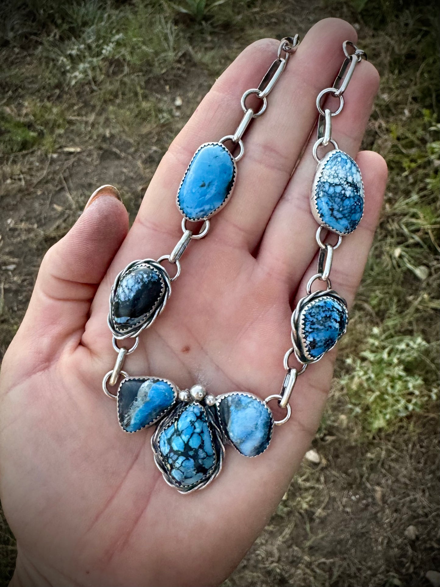 Lavender Vantasselite Choker Necklace