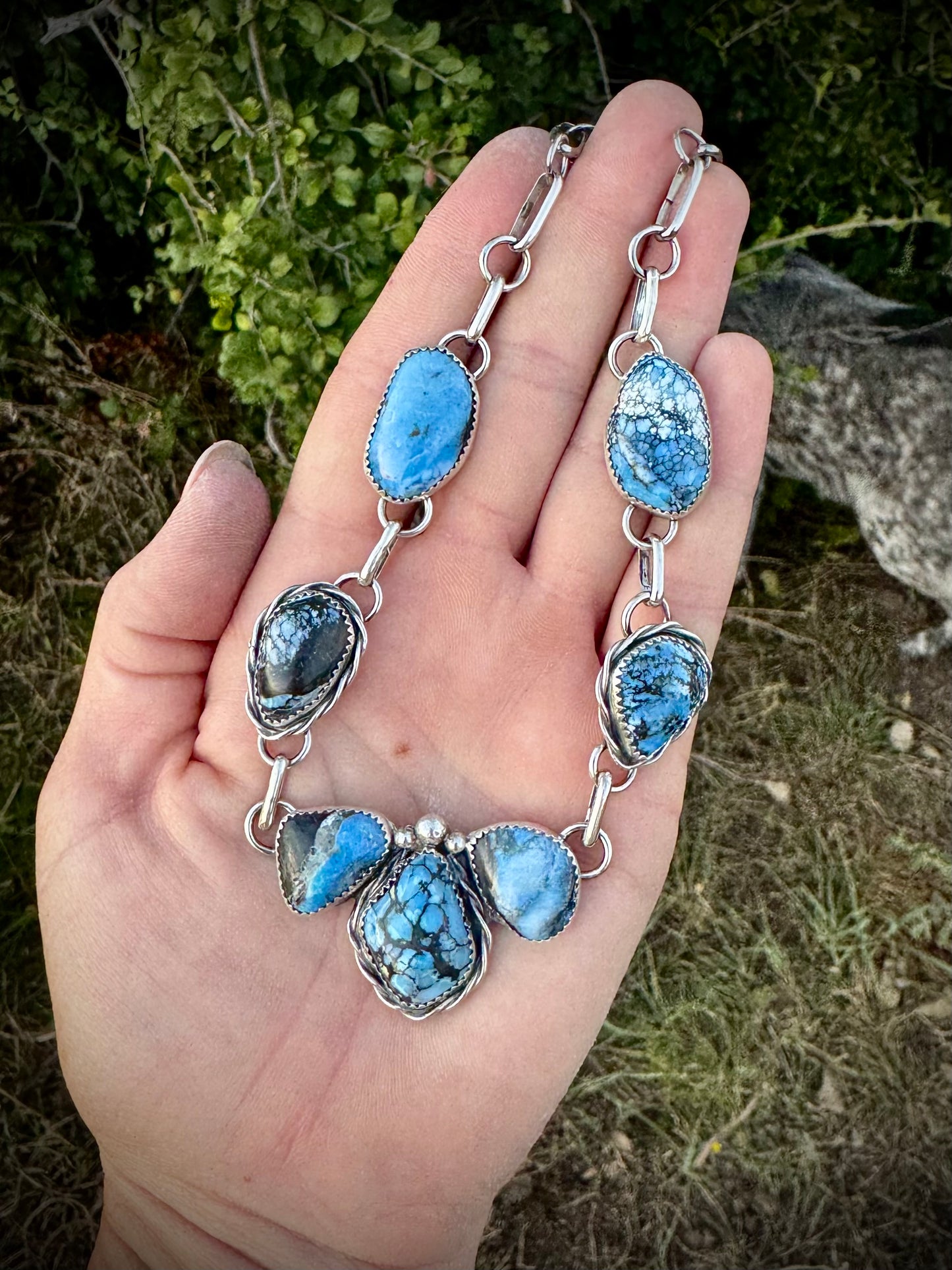 Lavender Vantasselite Choker Necklace