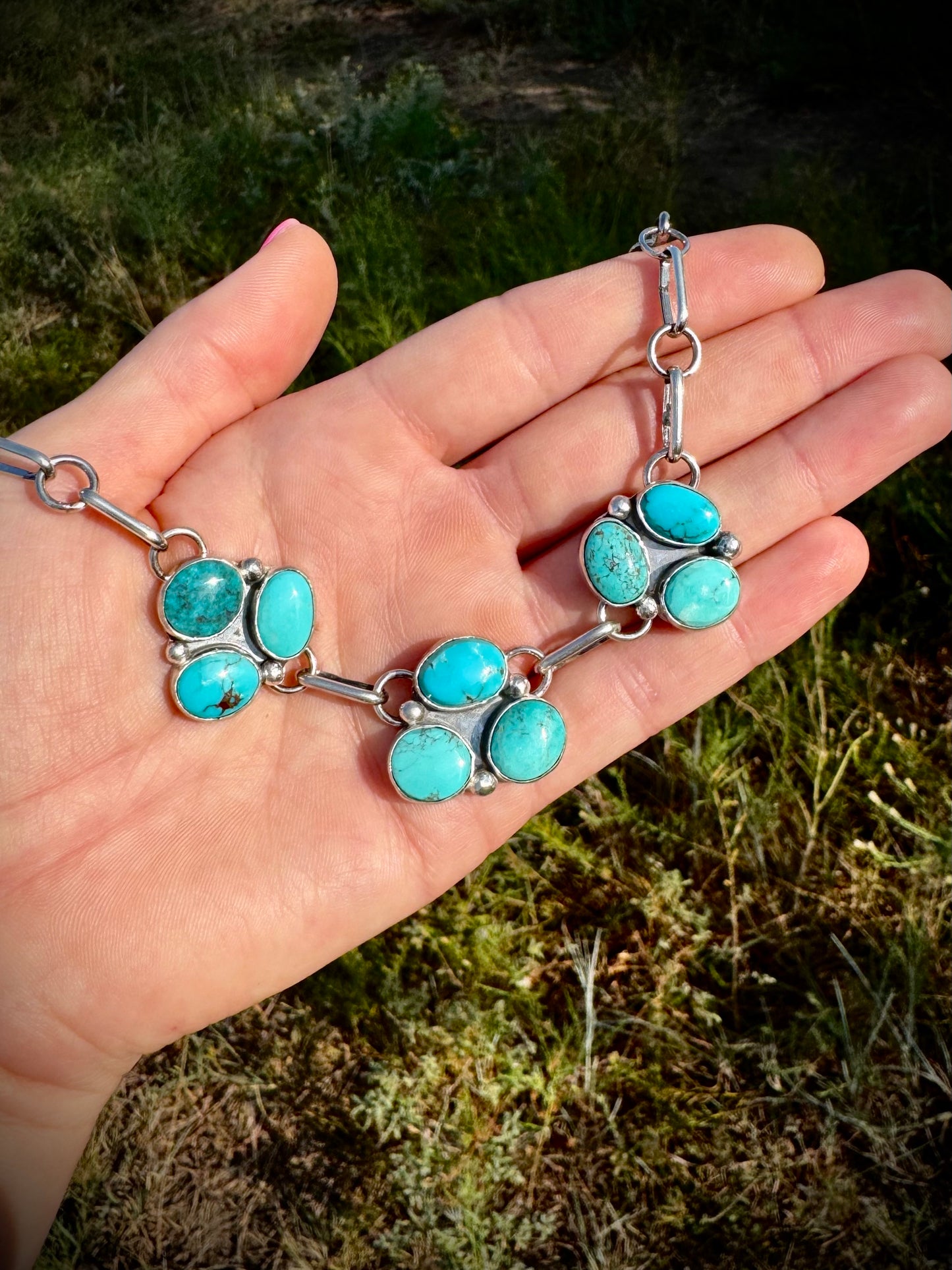 Bisbee Cluster Necklace