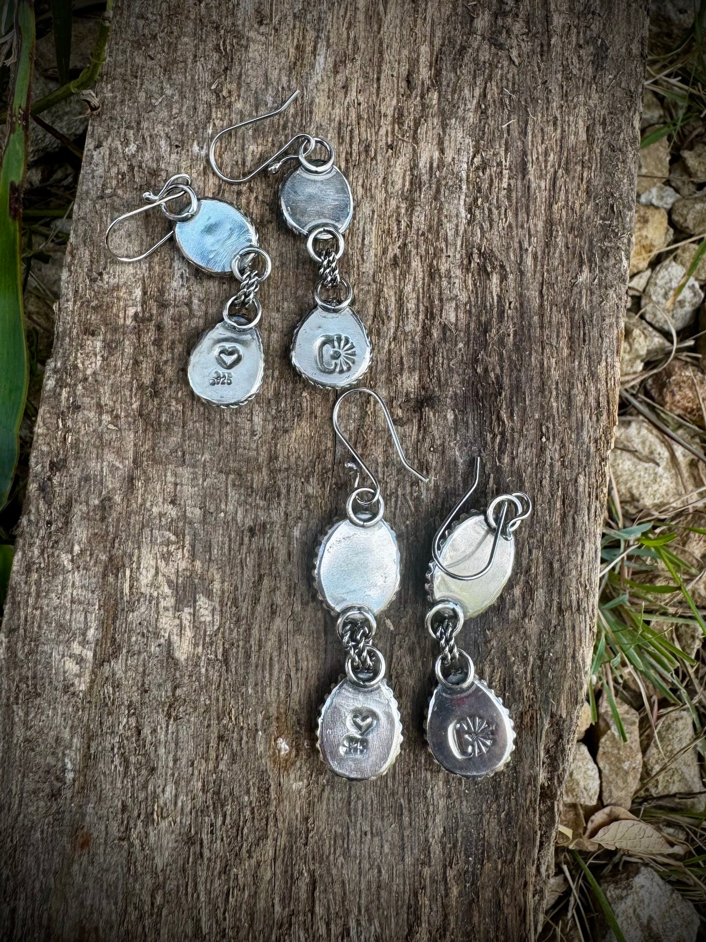 Bisbee Turquoise Dangle Earrings