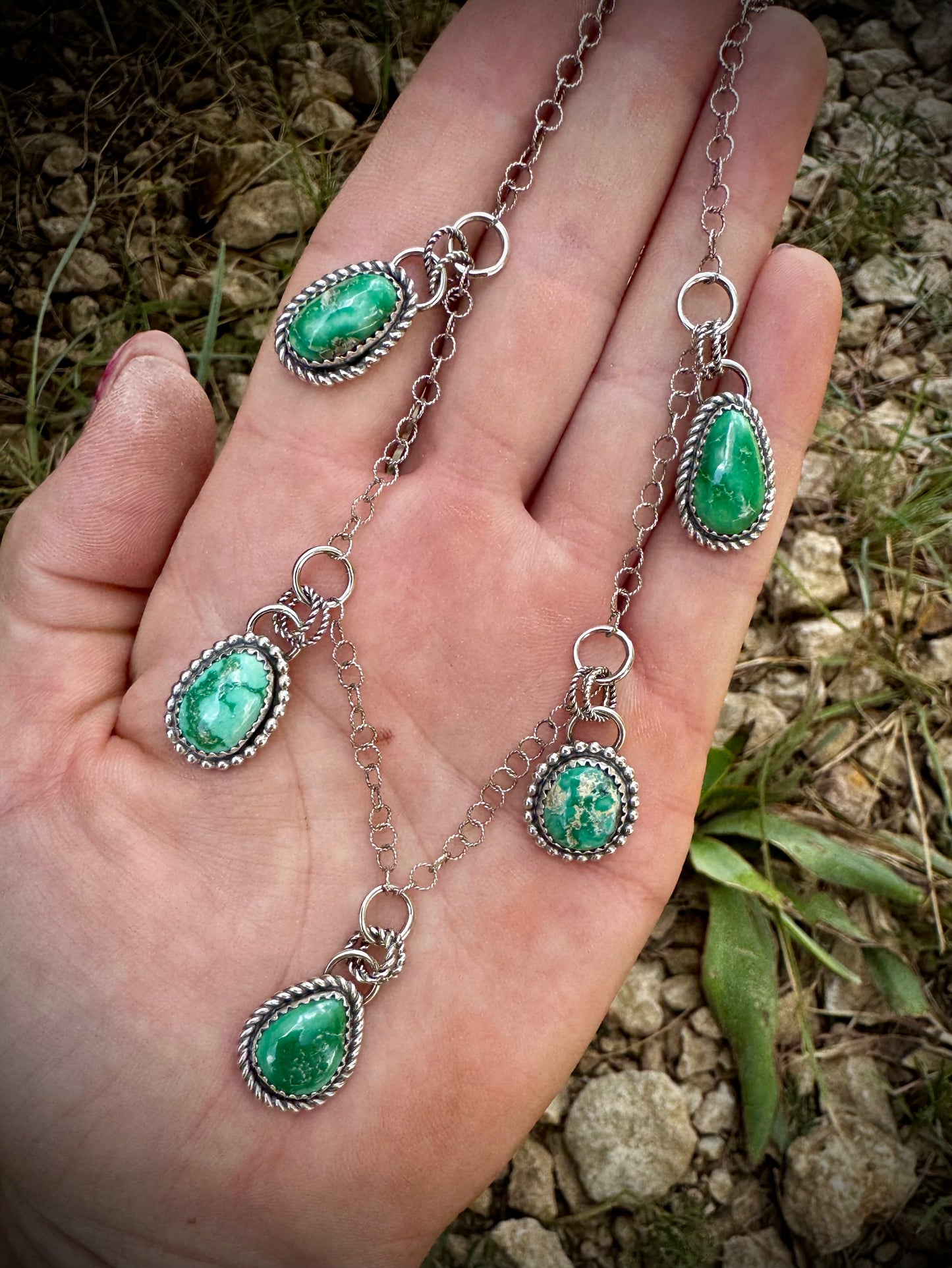 Emerald Valley Dainty Necklace