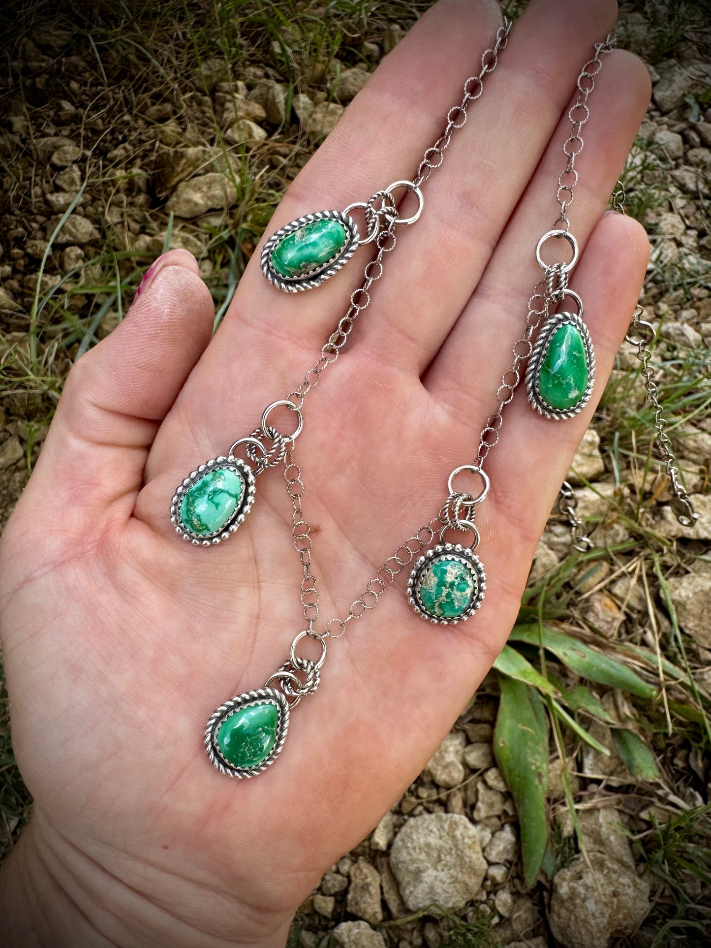 Emerald Valley Dainty Necklace