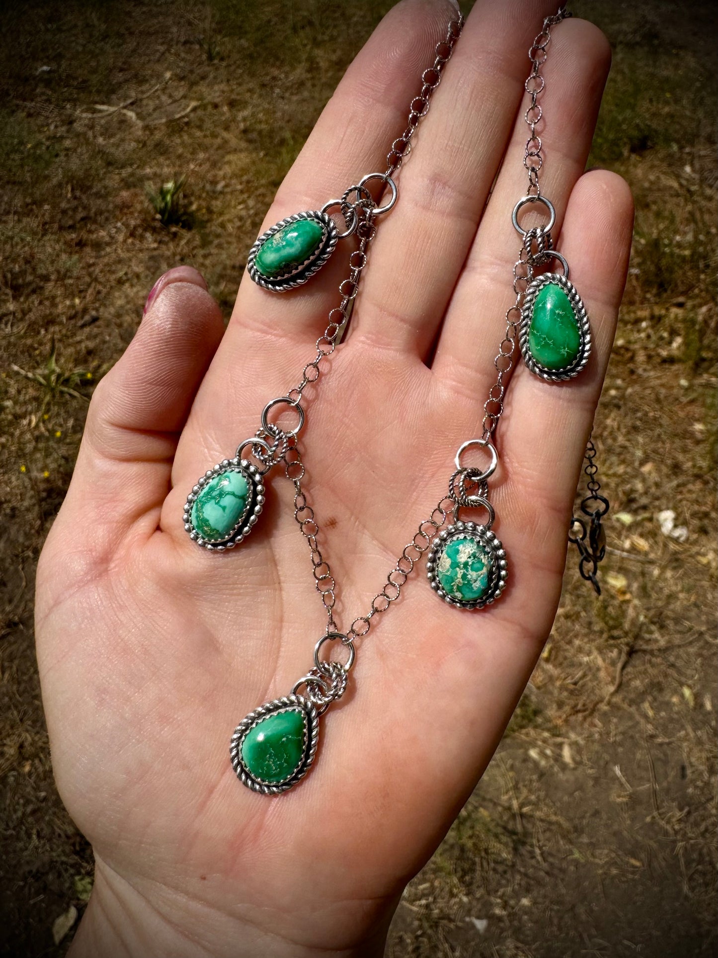 Emerald Valley Dainty Necklace