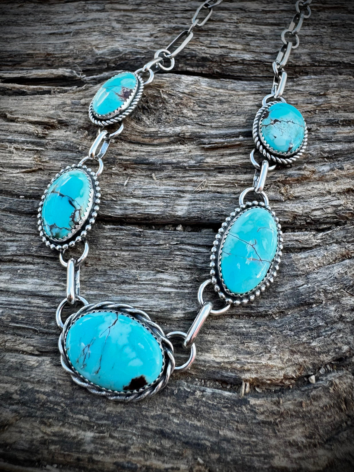 Egyptian Turquoise Choker Necklace
