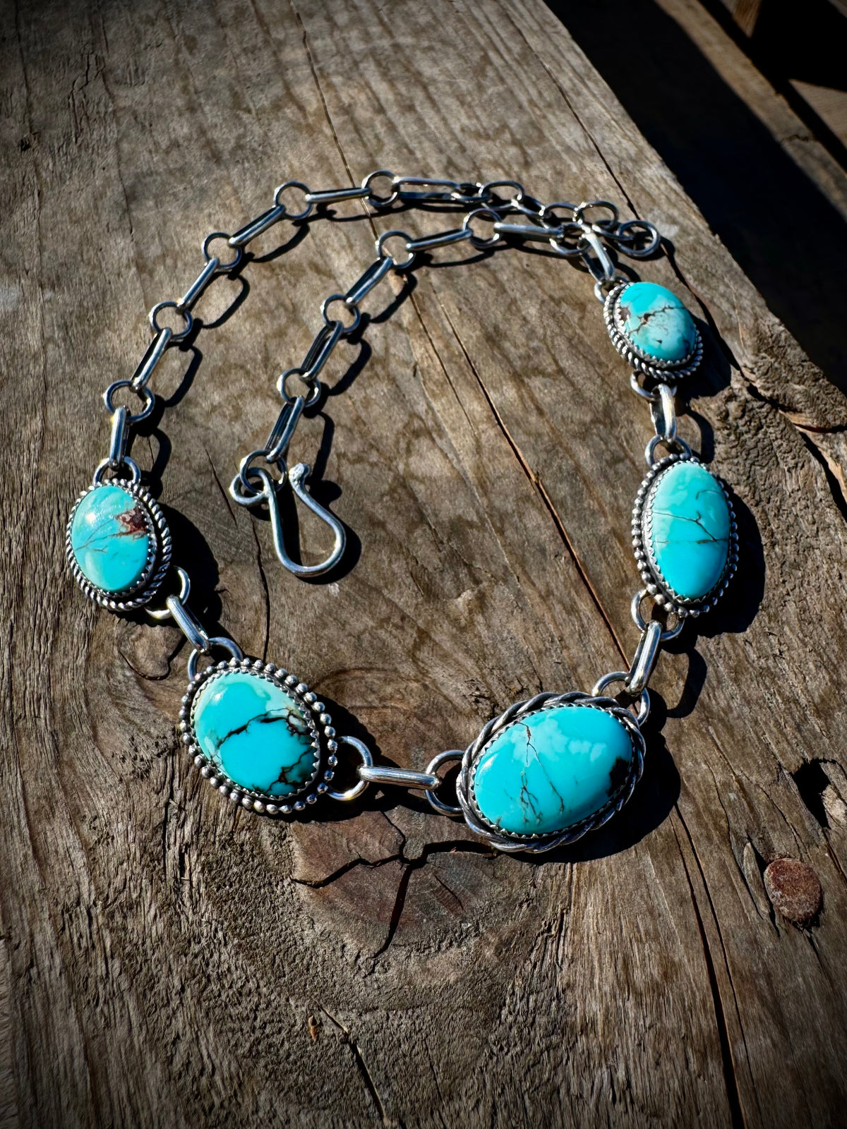 Egyptian Turquoise Choker Necklace