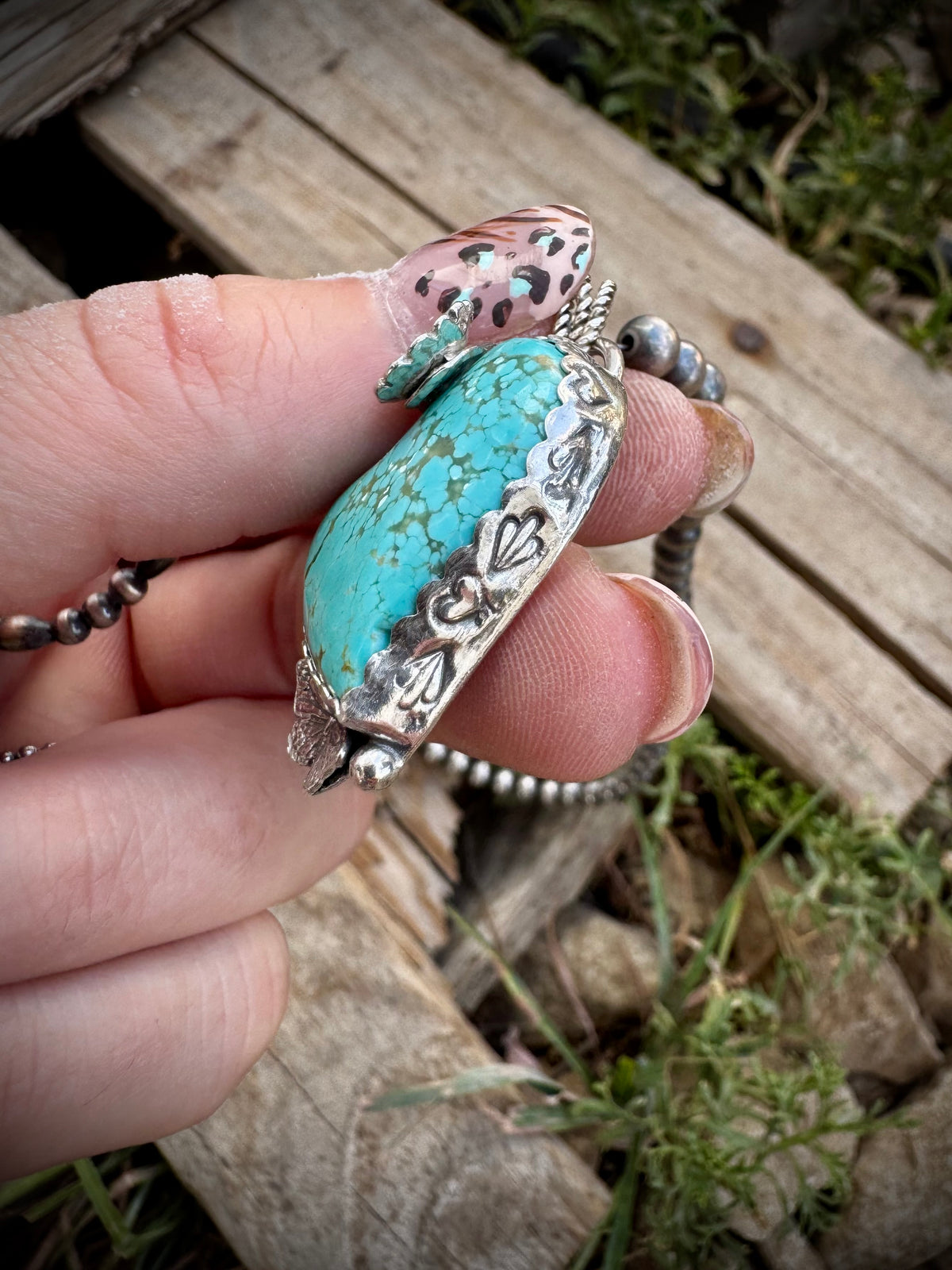 Funky Heart Pendants