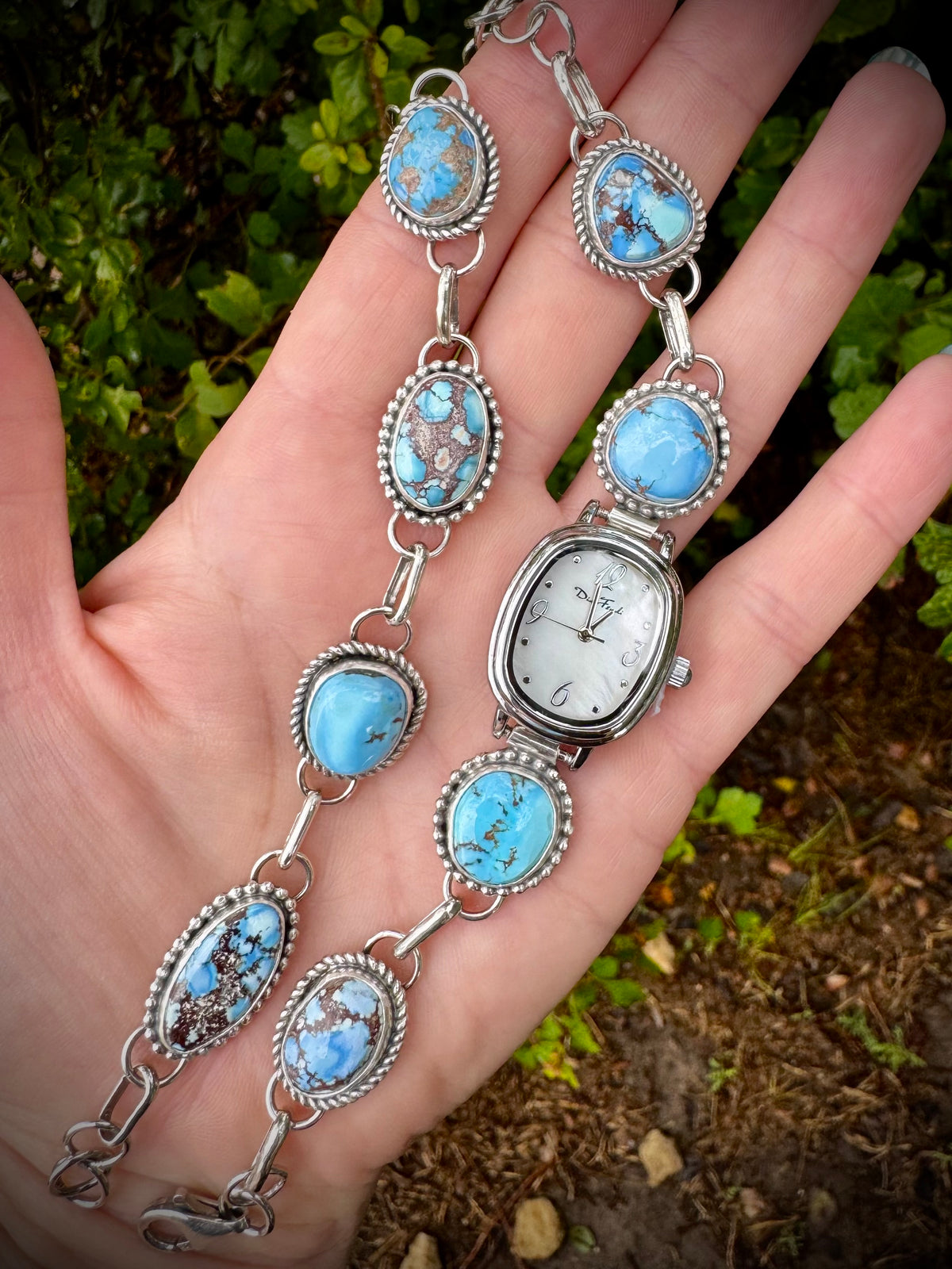 Golden Hills Watch and Bracelet